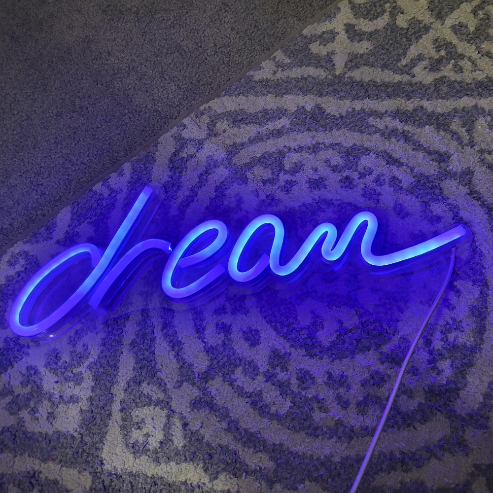 Dream neon  light sign led 5v USB powered with switch